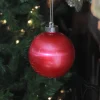 Northlight 3Ct Red Led Lighted Battery Operated Shatterproof Christmas Ball Ornaments 6" (150Mm)
