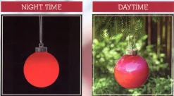 Northlight 3Ct Red Led Lighted Battery Operated Shatterproof Christmas Ball Ornaments 6