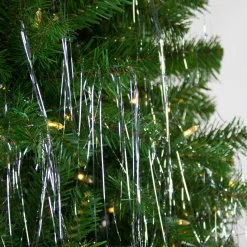 Tree Attachments*Northlight 1000Ct Silver Tinsel Icicle Strands - 18" Christmas Decorations