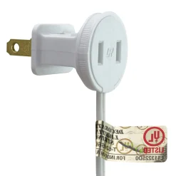 Barcana 35Ct White Roped Light Ball Outdoor Christmas Decor 14.25