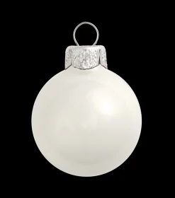Whitehurst Glass Balls>12Ct White Shiny Glass Christmas Ball Ornaments 2.75" (70Mm)