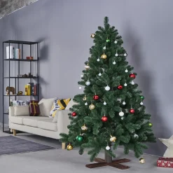 Artificial Tree Stands*Northlight Dark Wood Adjustable Artificial Christmas Tree Stand - For Trees Up To 7.75Ft Tall