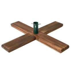 Artificial Tree Stands*Northlight Dark Wood Artificial Christmas Tree Stand - For Trees Up To 7.75Ft Tall