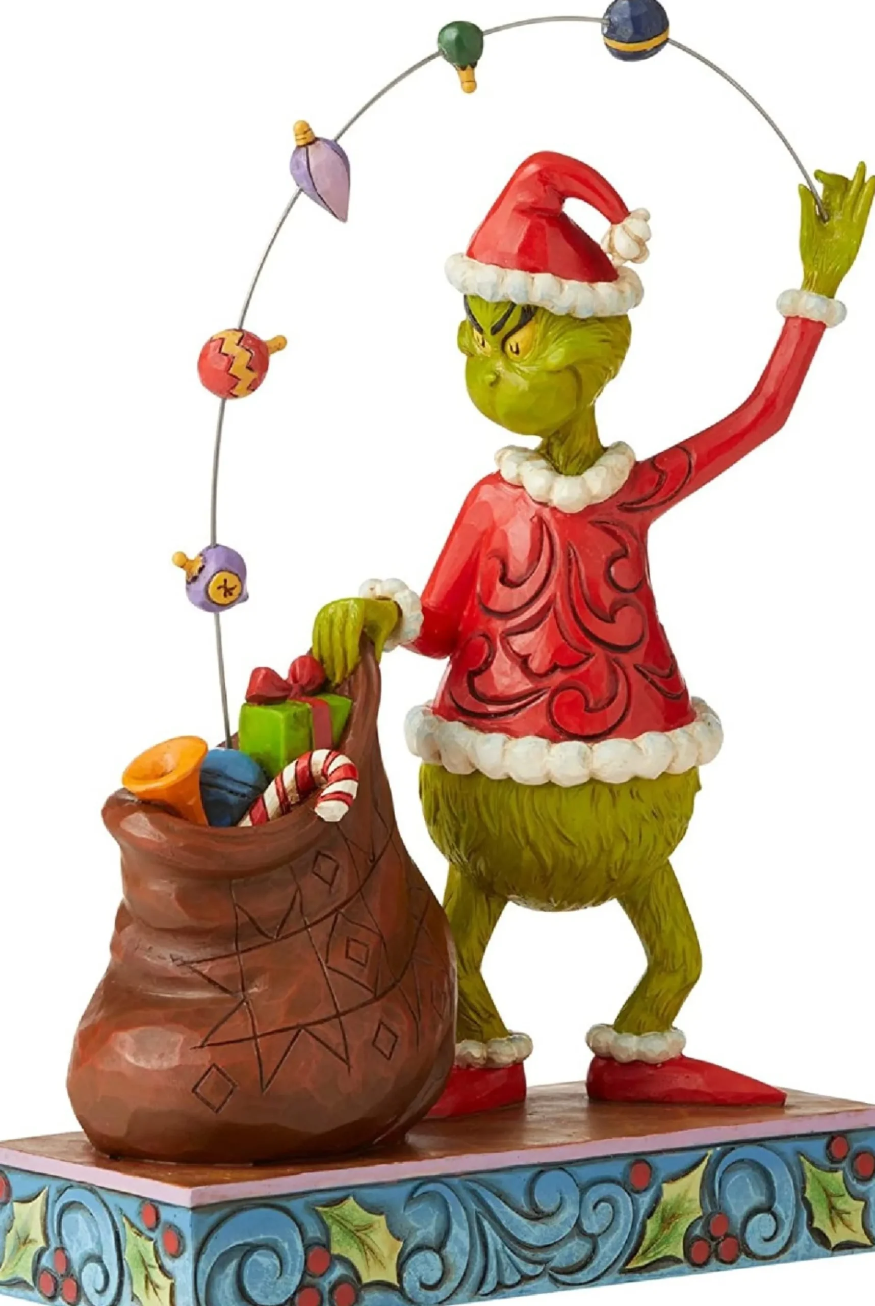 Christmas Villages*Department 56 Grinch Juggling Into Bag Christmas Table Piece #6006568
