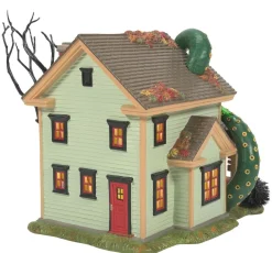 Christmas Villages*Department 56 Snow Village Halloween The Kraken House Lighted Building #6011436