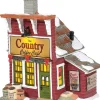 Christmas Villages*Department 56 The Country Coffee Cafe Lighted Building #6006977
