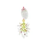 Enesco Inspirational> Faceted Acrylic Mistletoe Kisses Christmas Ornament