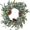 Traditional Pine Wreaths*Contemporary Home Living Eucalyptus, Cedar And Pine Artificial Christmas Wreath, 22-Inch, Unlit