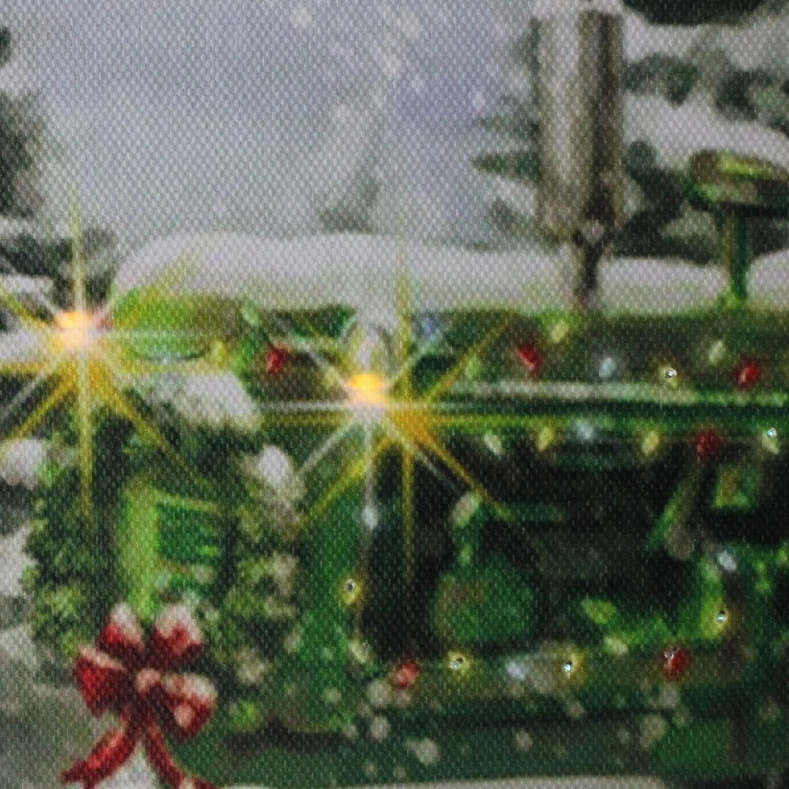 Wall & Door Decorations*Northlight Fiber Optic And Led Lighted Merry Christmas Tractor Canvas Wall Art 12" X 15.75"