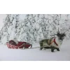 Wall & Door Decorations*Northlight Fiber Optic Lighted Santa In His Sleigh Canvas Wall Art 15.75" X 23.5"