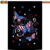 Toland Home Garden Fluttering Freedom Patriotic Outdoor House Flag 40" X 28"