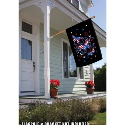 Toland Home Garden Fluttering Freedom Patriotic Outdoor House Flag 40" X 28"