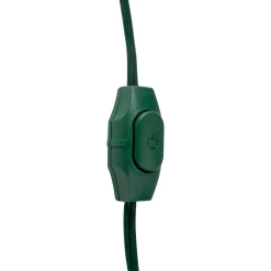 Northlight 9Ft Green Indoor Extension Power Cord With 9-Outlets And Foot Switch