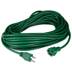 Northlight 100Ft Green 3-Prong Outdoor Extension Power Cord