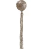 Allstate Balls>Gold Glittered Christmas Ball Ornament With Tassels 12" (300Mm)