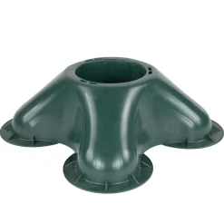 Live Tree Stands*Northlight Green Christmas Tree Stand With Clamping System - For Live Trees Up To 10'