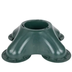 Live Tree Stands*Northlight Green Christmas Tree Stand With Clamping System - For Live Trees Up To 10'