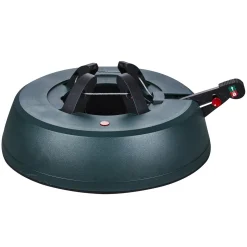 Live Tree Stands*Northlight Green Foot Pedal Live Christmas Tree Stand - For Trees Up To 8.75" Tall