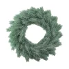 Unlit Wreaths*Northlight Green Frosted Pine Artificial Christmas Wreath - 16-Inch, Unlit