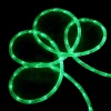 Northlight Green Led Commericial Grade Outdoor Christmas Rope Lights On A Spool - 288 Ft Clear Tube