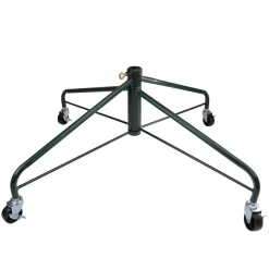 Artificial Tree Stands*Northlight Green Rolling Christmas Tree Stand For 9'-12' Artificial Trees