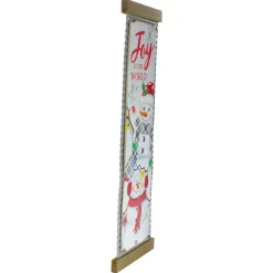 Wall & Door Decorations*Northlight 26-Inch Joy To The World Galvanized Christmas Wall Decor