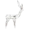 Outdoor Decorations*Northlight 48-Inch Lighted White Standing Reindeer Animated Outdoor Christmas Decoration