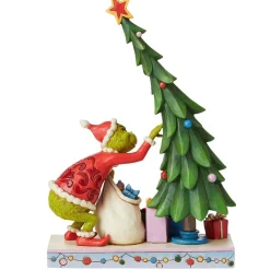 Christmas Villages*Department 56 Jim Shore Dr Seuss Grinch Un-Decorating The Christmas Tree Christmas Figure #6008886