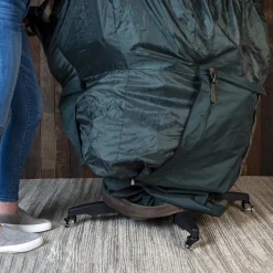 Decoration Storage*Northlight Large Adjustable Upright Christmas Tree Protective Storage Bag W/ 2 Way Rolling - Hold Up To 9' Trees