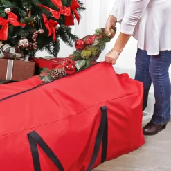 Decoration Storage*Northlight Large Red Christmas Holiday Storage Bag