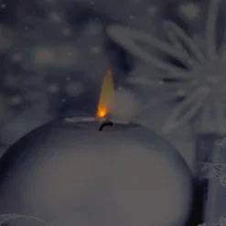 Signs & Plaques*Northlight Led Lighted Candle And Gift Wintry Scene Christmas Canvas Wall Art 12