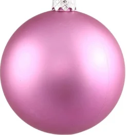 Vickerman Shatterproof>Matte Orchid Pink Commercial Shatterproof Christmas Ball Ornament 2.75" (70Mm)