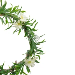 Specialty Wreaths*Northlight Mini Floral And Foliage Spring Wreath, Yellow 9