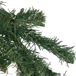 Unlit Wreaths*Northlight Mini Two-Tone Whitewood Pine Artificial Christmas Wreath, 10-Inch, Unlit