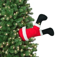 Tree Attachments*Mr. Christmas Animated Kicking Santa Christmas Tree Decoration
