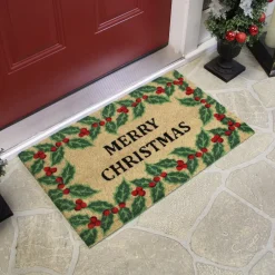 Wall & Door Decorations*Northlight Natural Coir Holly Berries 