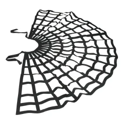 Northlight One Size Black Spiderweb Shawl Halloween Costume