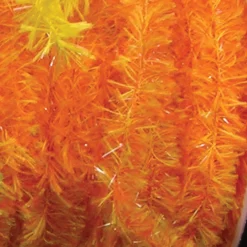 Specialty Garland*The Ribbon People Orange Fuzzy Boa Party Garland 0.75" X 55 Yards