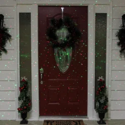 LB International Outdoor Static Red And Green Christmas Laser Dot Light Projector