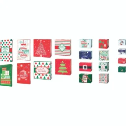 Gift Accessories*Lindy Bowman Pack Of 20 Assorted Christmas Holiday Gift Boxes