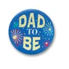 Beistle Pack Of 6 Baby Shower "Dad To Be" Satin Button Costume Accessories 2"