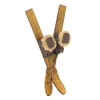 Contemporary Home Living Fashion & Beauty>Pack Of 12 Beige Wood Ski And Boot Ornaments 20"