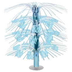 Party Central Pack Of 6 Blue And Clear "It's A Boy!" Baby Shower Party Cascading Table Centerpieces 18"