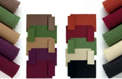 Contemporary Home Living Pack Of 6 Burgundy Red Solid Patterned Decorative Rectangular Placemats 19