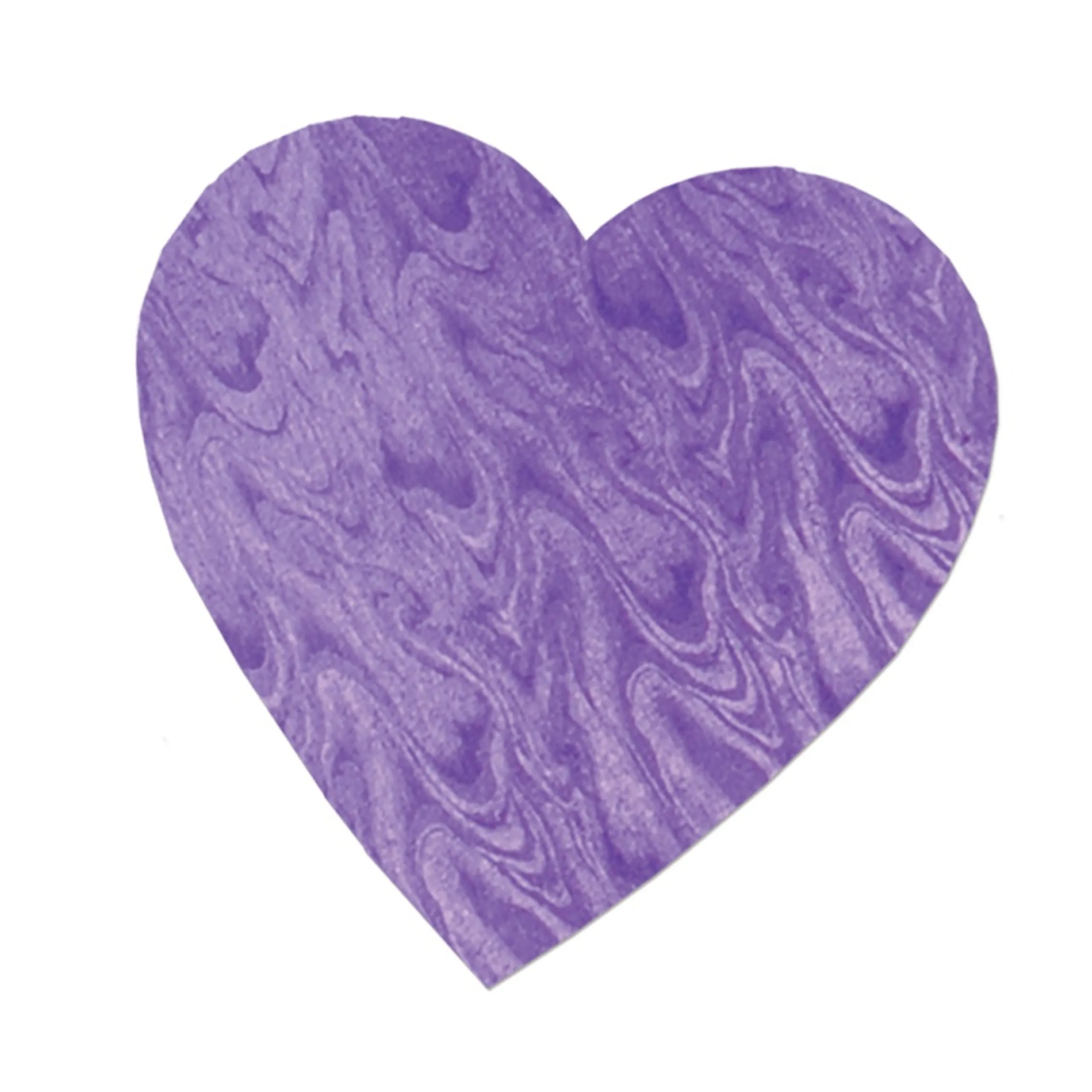 Beistle Pack Of 72 Embossed Purple Foil Heart Cutout Valentine Decorations 4"