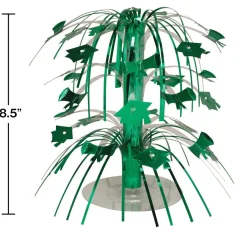 Party Central Pack Of 12 Emerald Green Mini Cascade Centerpiece Graduation Party Decorations 8.5"