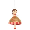 Contemporary Home Living Angels & Cherubs>Pack Of 3 Gold Colored And Red Angel Rejoice Christmas Ornament 4"