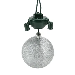 Roman Ornament Storage>Pack Of 12 Green Led Lighted Ornament Pigtail Holders