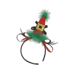 Party Supplies*Beistle Pack Of 12 Holiday Hat Christmas Headband Costume Accessories