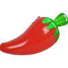 Party Central Pack Of 6 Inflatable Red And Green Spicy Chili Pepper Party Decors 30"
